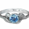Sapphire Engagement Ring made in Canada