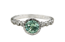 Alternative Sapphire Engagement Ring