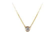 salt n pepper diamond gold necklace made in Canada