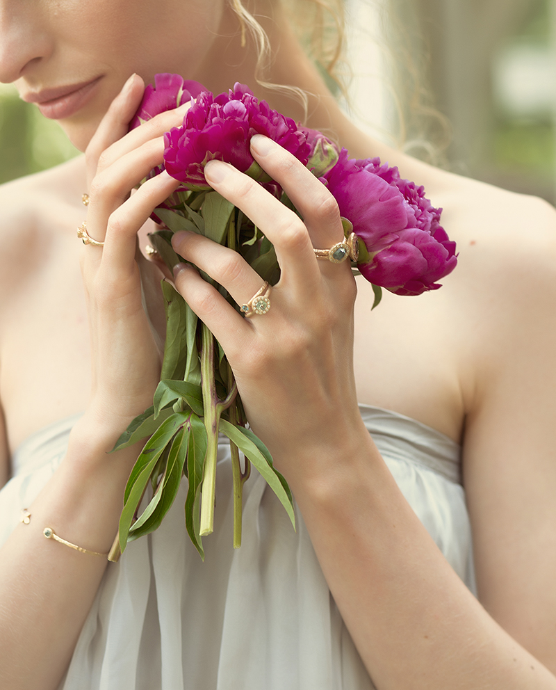 boho engagement rings and wedding bands from Canada
