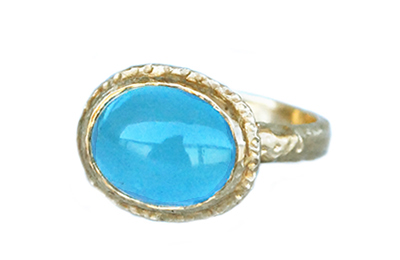 Sun and Water Aquamarine Ring (RTS) • Anouk Jewelry